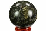 Polished Labradorite Sphere - Madagascar #126802-1